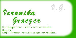 veronika graczer business card
